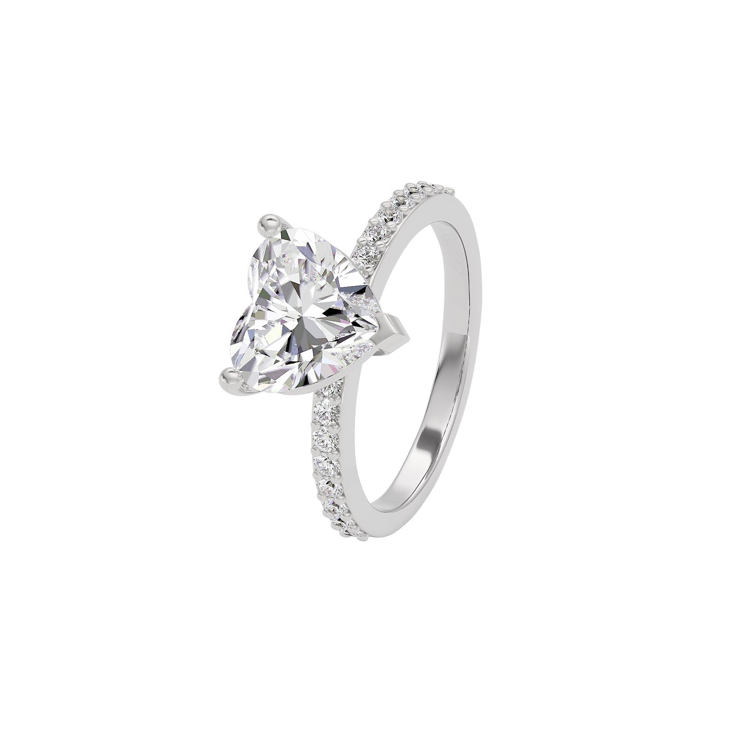 Luminous Lullaby Diamond Ring 18 KT / White Gold / 22