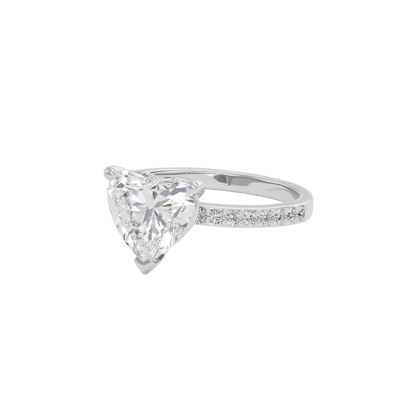 Luminous Lullaby Diamond Ring 18 KT / White Gold / 22