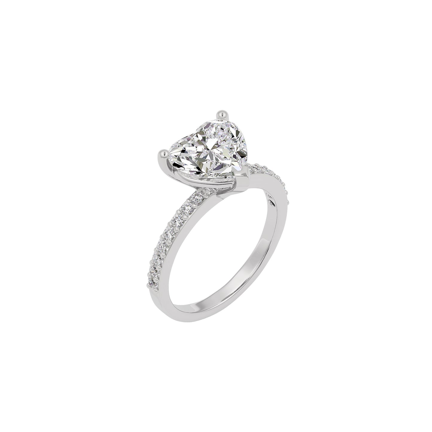 Luminous Lullaby Diamond Ring 18 KT / White Gold / 22