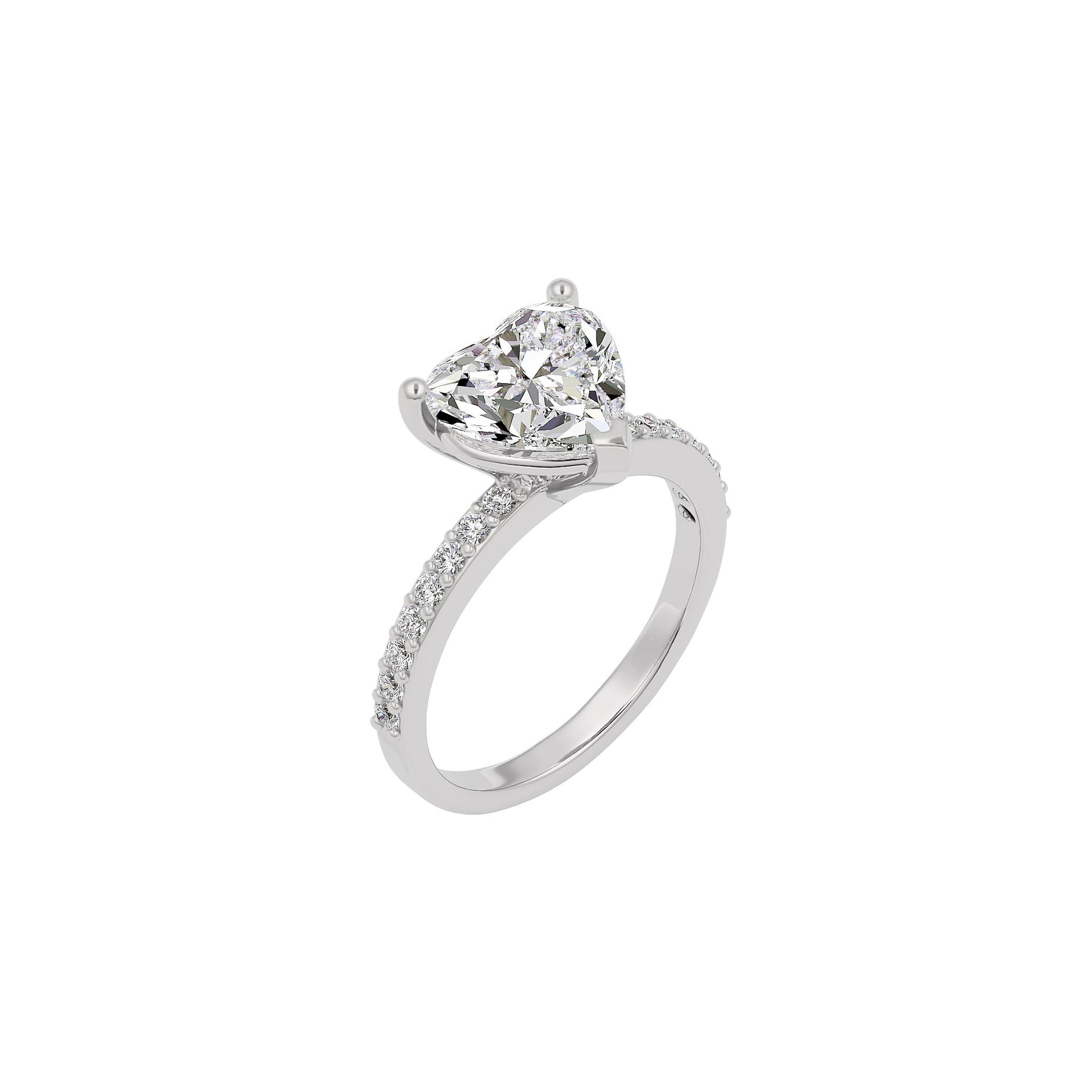 Luminous Lullaby Diamond Ring 18 KT / White Gold / 22