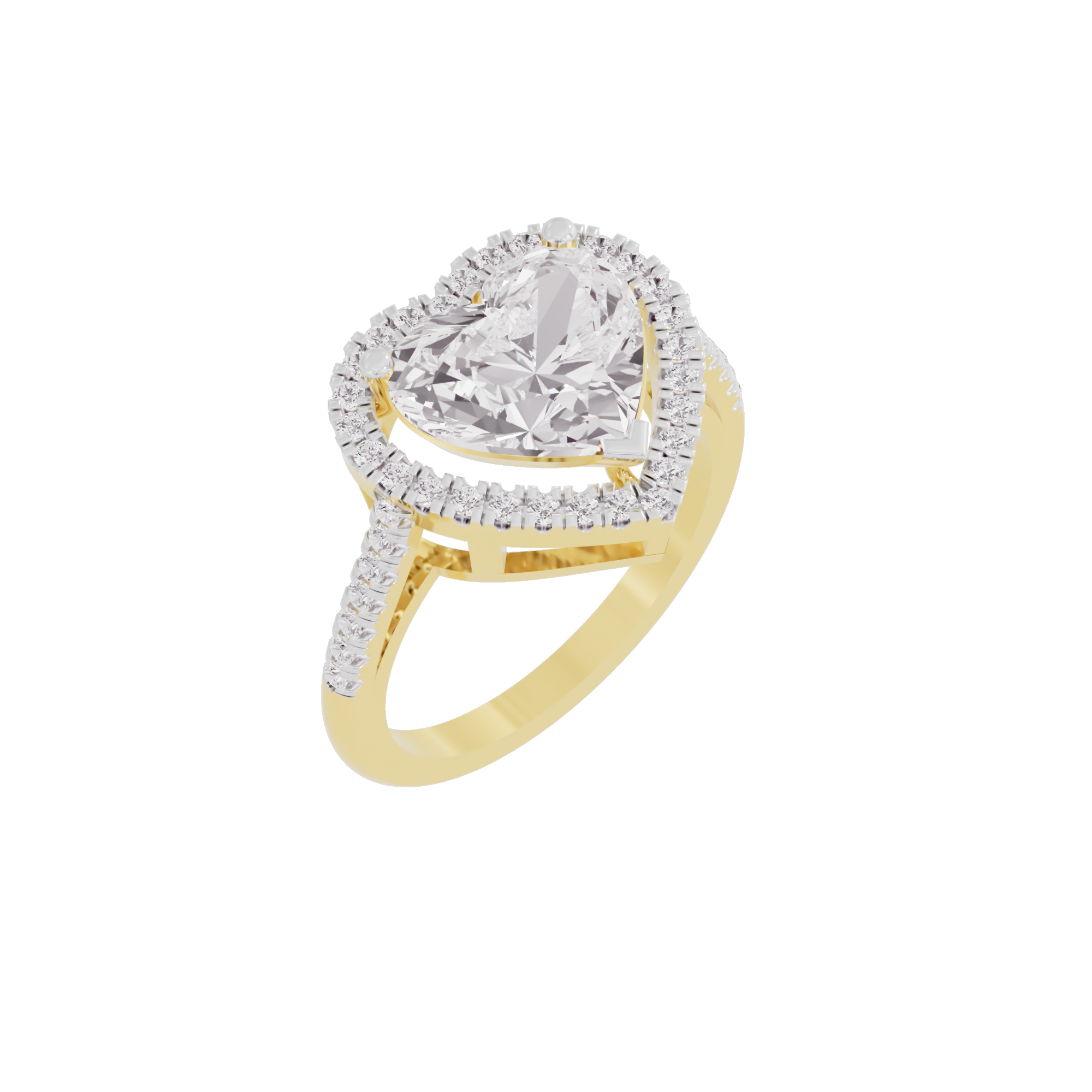 Enchanting Echo Diamond Ring