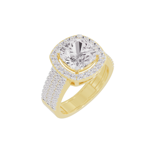 Radiant Rapture Diamond Ring