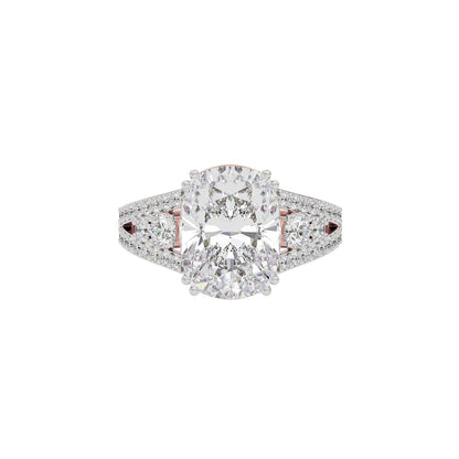 Captivating Gleam Diamond Ring 18 KT / Rose Gold / 22