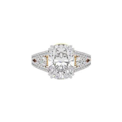 Captivating Gleam Diamond Ring 18 KT / Yellow Gold / 22