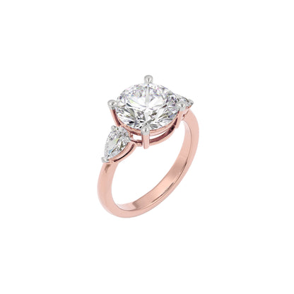 Graceful Garland Diamond Ring 18 KT / Rose Gold / 22