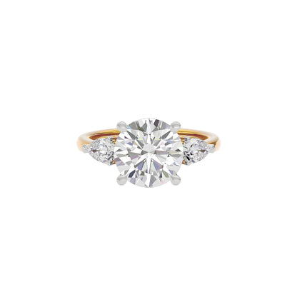 Graceful Garland Diamond Ring 18 KT / Yellow Gold / 22