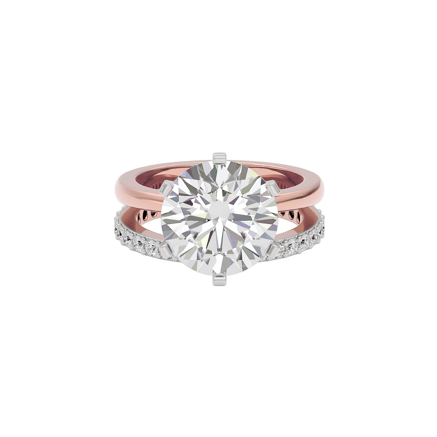 Mystical Meadow Diamond Ring 18 KT / Rose Gold / 22