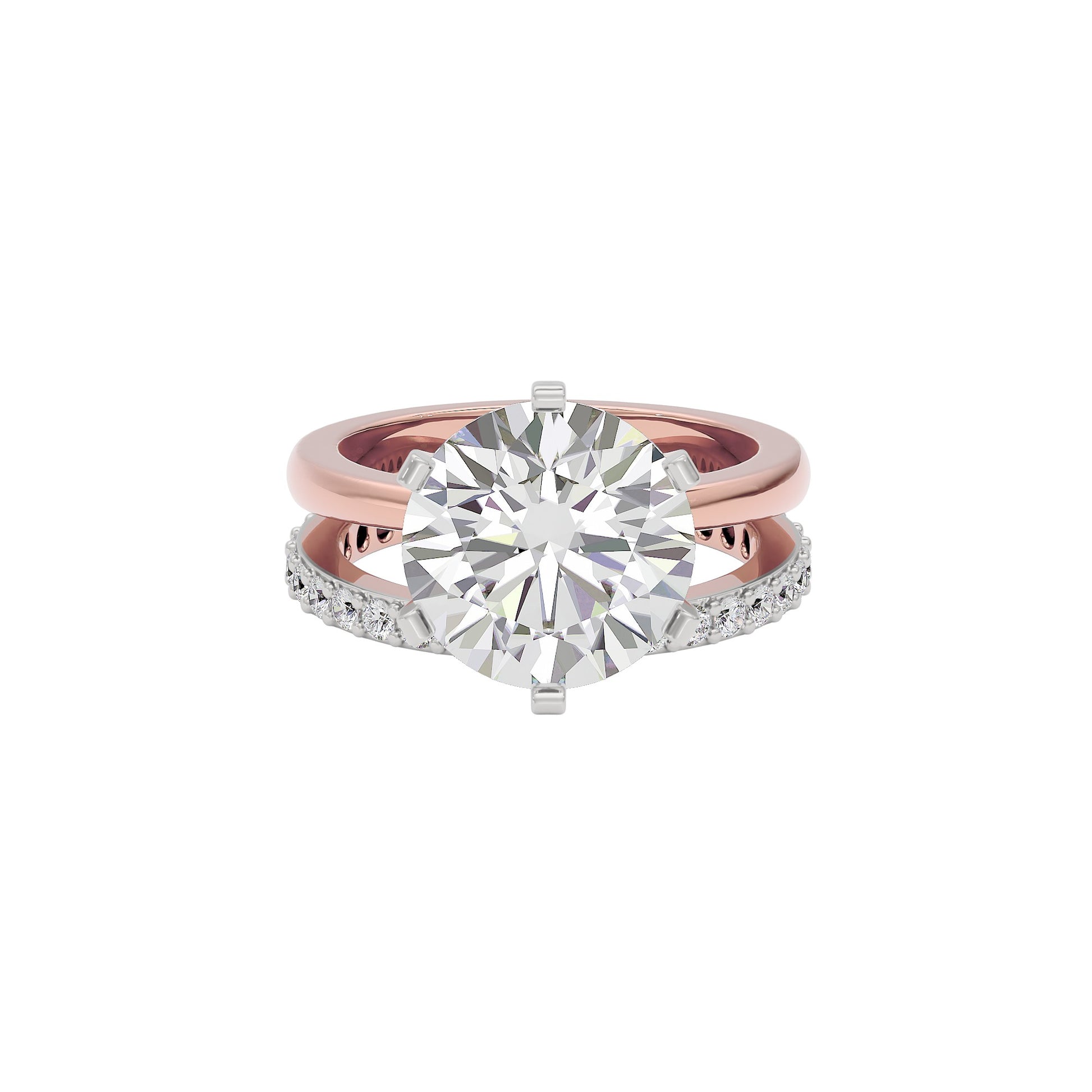 Mystical Meadow Diamond Ring 18 KT / Rose Gold / 22