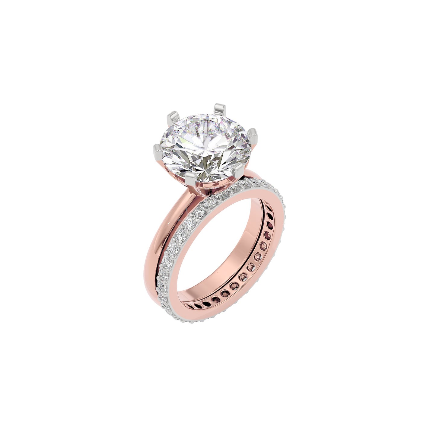 Mystical Meadow Diamond Ring 18 KT / Rose Gold / 22