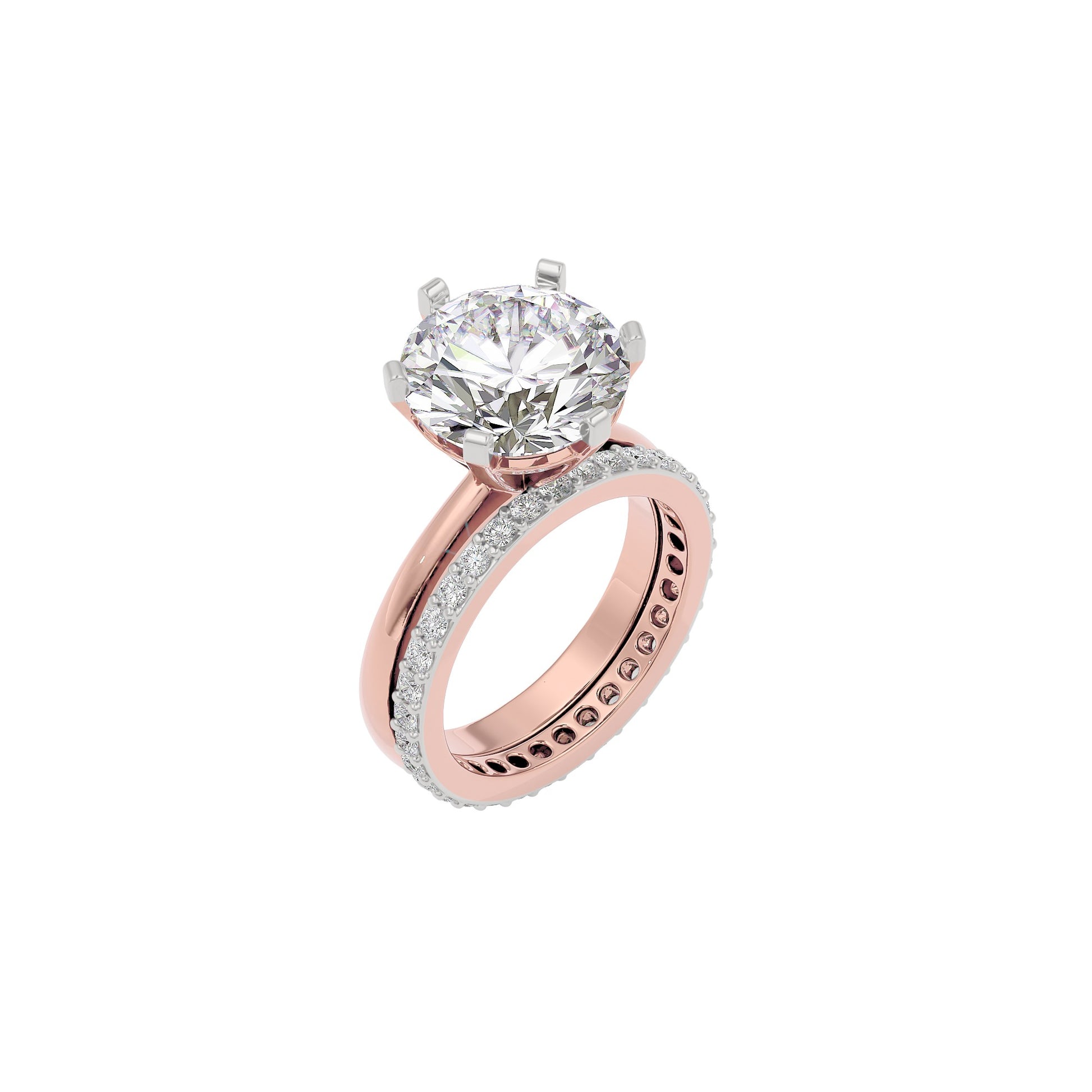 Mystical Meadow Diamond Ring 18 KT / Rose Gold / 22