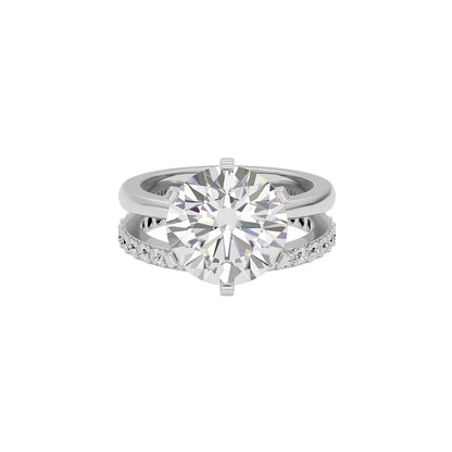 Mystical Meadow Diamond Ring 18 KT / White Gold / 22
