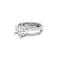 Mystical Meadow Diamond Ring 18 KT / White Gold / 22