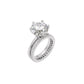 Mystical Meadow Diamond Ring 18 KT / White Gold / 22
