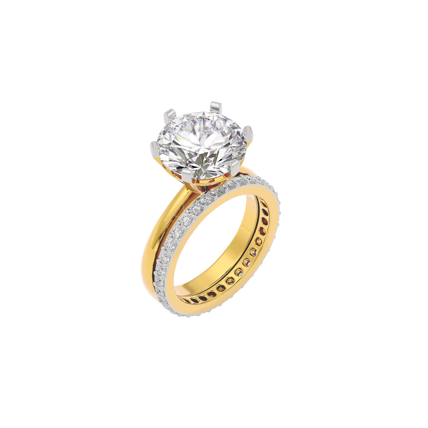 Mystical Meadow Diamond Ring 18 KT / Yellow Gold / 22