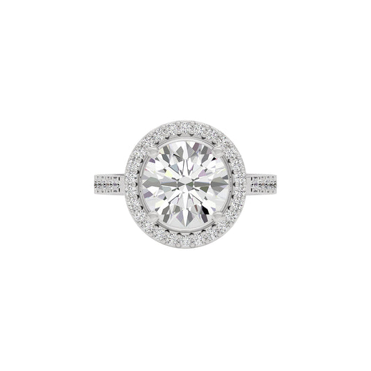 Infinite Inception Diamond Ring 18 KT / White Gold / 22