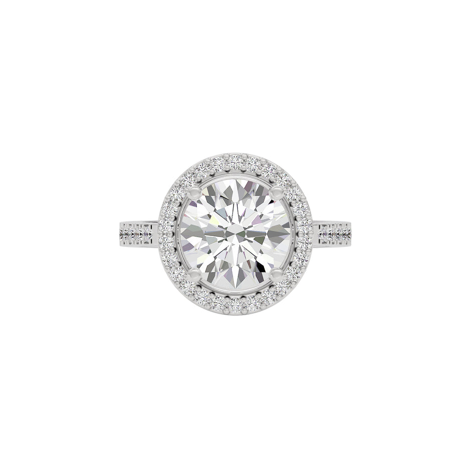 Infinite Inception Diamond Ring 18 KT / White Gold / 22