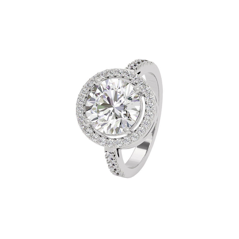 Infinite Inception Diamond Ring 18 KT / White Gold / 22
