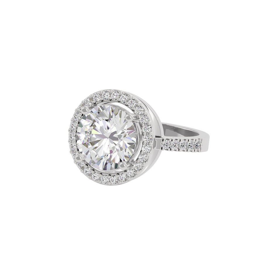 Infinite Inception Diamond Ring 18 KT / White Gold / 22