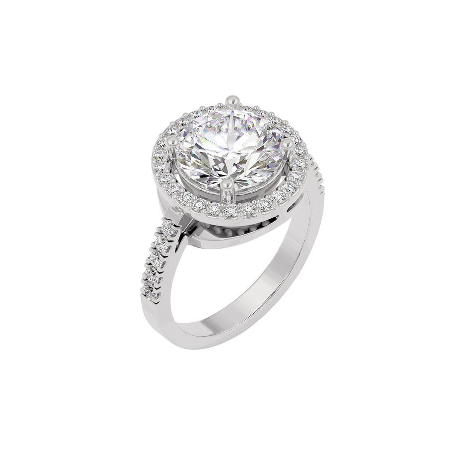 Infinite Inception Diamond Ring 18 KT / White Gold / 22