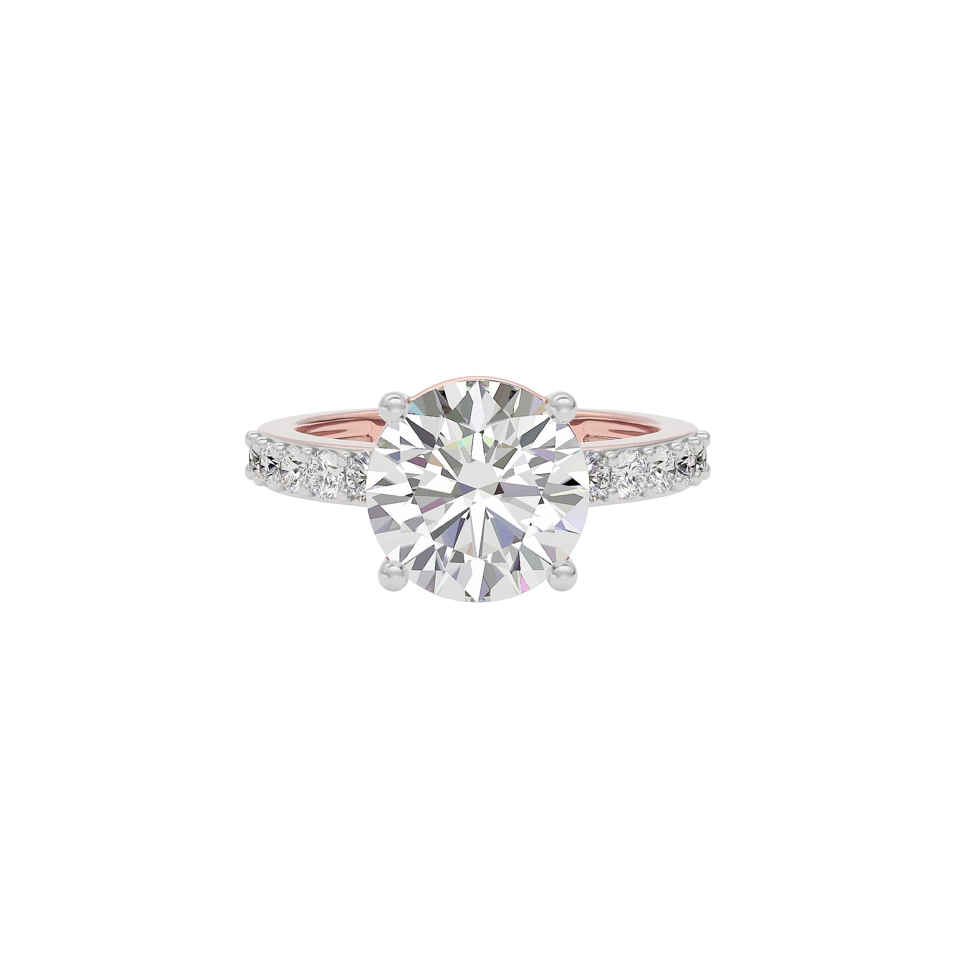 Timeless Tranquility Diamond Ring 18 KT / Rose Gold / 22