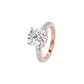 Timeless Tranquility Diamond Ring 18 KT / Rose Gold / 22