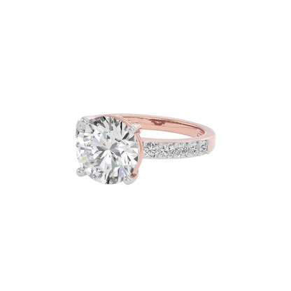 Timeless Tranquility Diamond Ring 18 KT / Rose Gold / 22