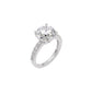 Timeless Tranquility Diamond Ring 18 KT / White Gold / 22