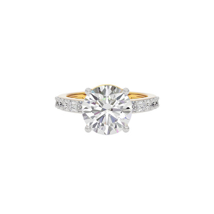 Timeless Tranquility Diamond Ring 18 KT / Yellow Gold / 22