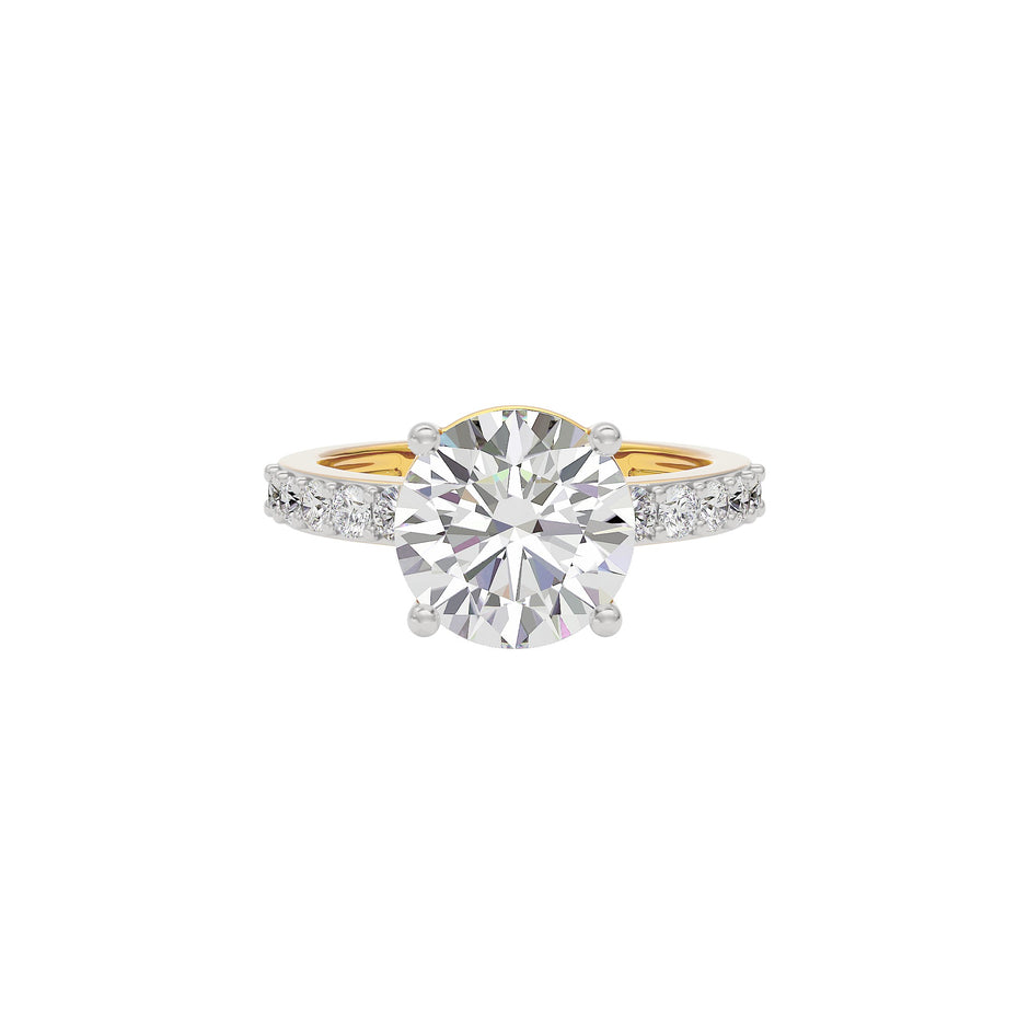 Timeless Tranquility Diamond Ring 18 KT / Yellow Gold / 22