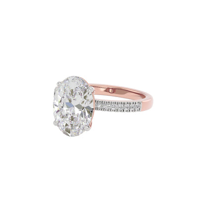Divine Dazzle Diamond Ring 18 KT / Rose Gold / 22