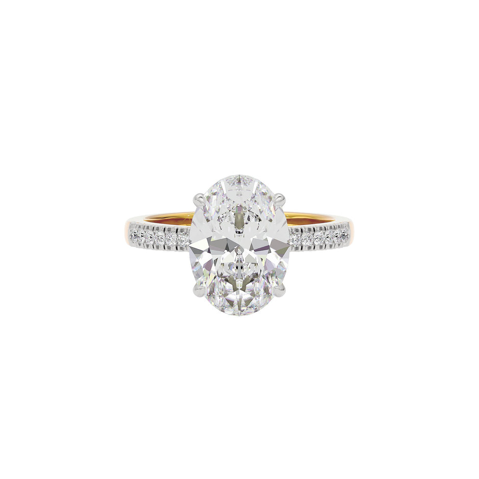 Divine Dazzle Diamond Ring 18 KT / Yellow Gold / 22