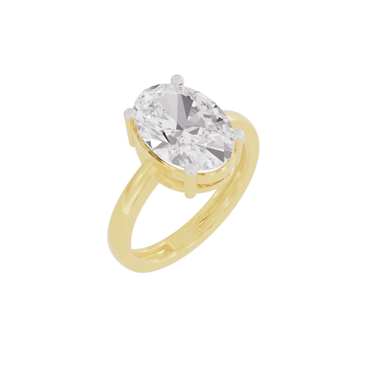 Whispering Whirlwind Diamond Ring