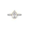 Glowing Pirum Diamond Ring 18 KT / Yellow Gold / 22