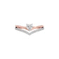 Venus Glow Diamond Ring 18 KT / Rose Gold / 22