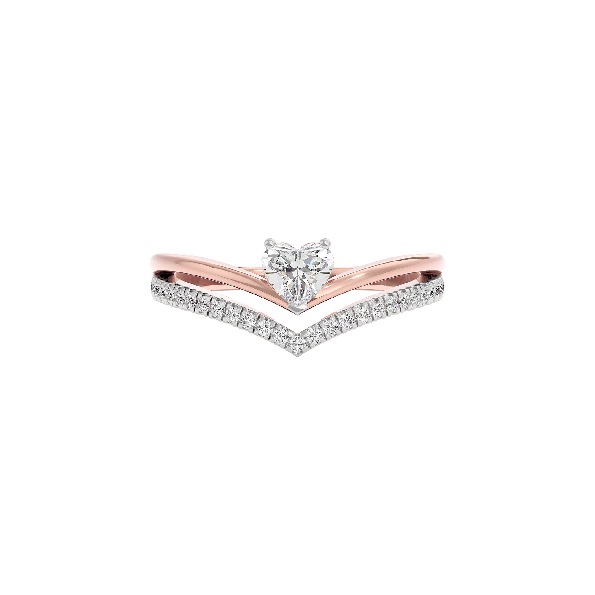 Venus Glow Diamond Ring 18 KT / Rose Gold / 22