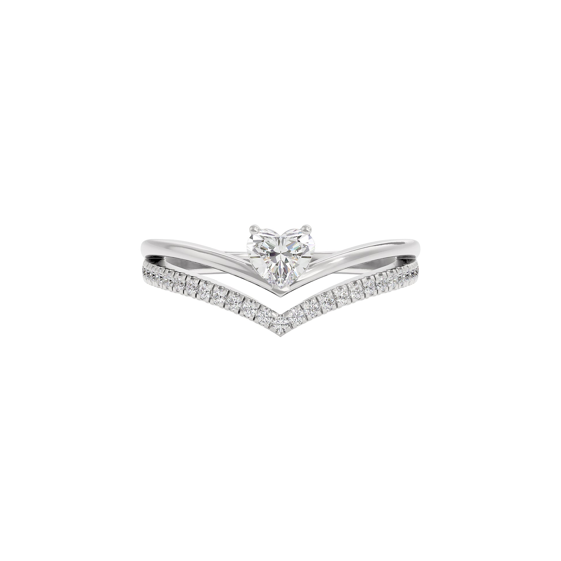 Venus Glow Diamond Ring 18 KT / White Gold / 22