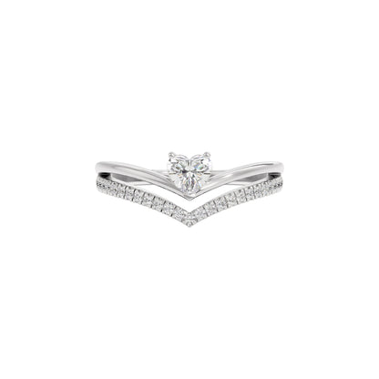 Venus Glow Diamond Ring 18 KT / White Gold / 22