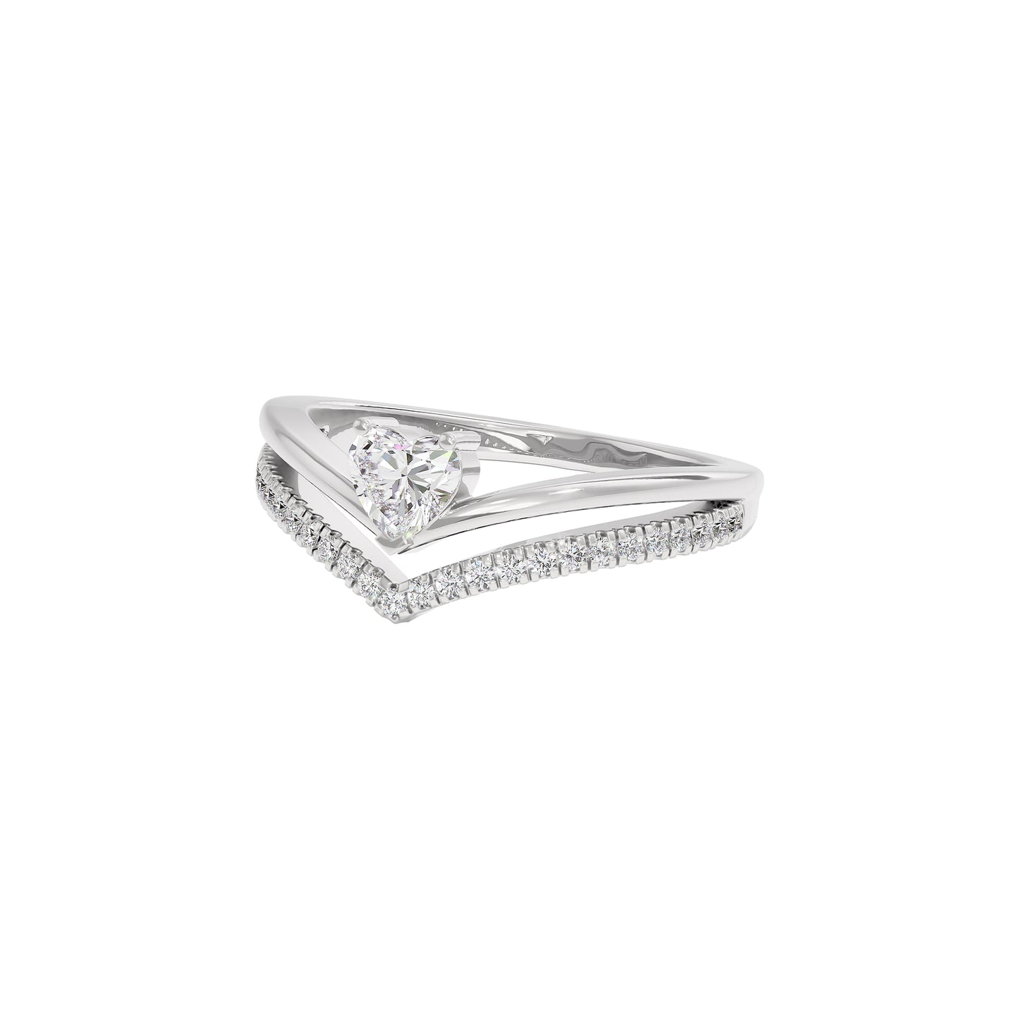 Venus Glow Diamond Ring 18 KT / White Gold / 22