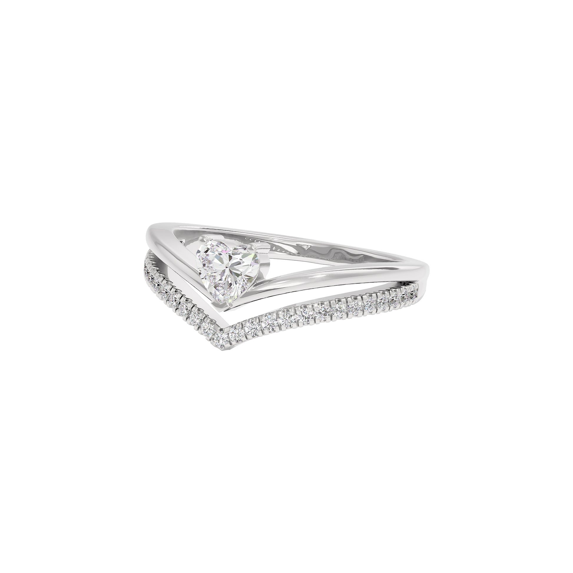 Venus Glow Diamond Ring 18 KT / White Gold / 22
