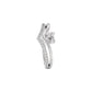 Venus Glow Diamond Ring 18 KT / White Gold / 22