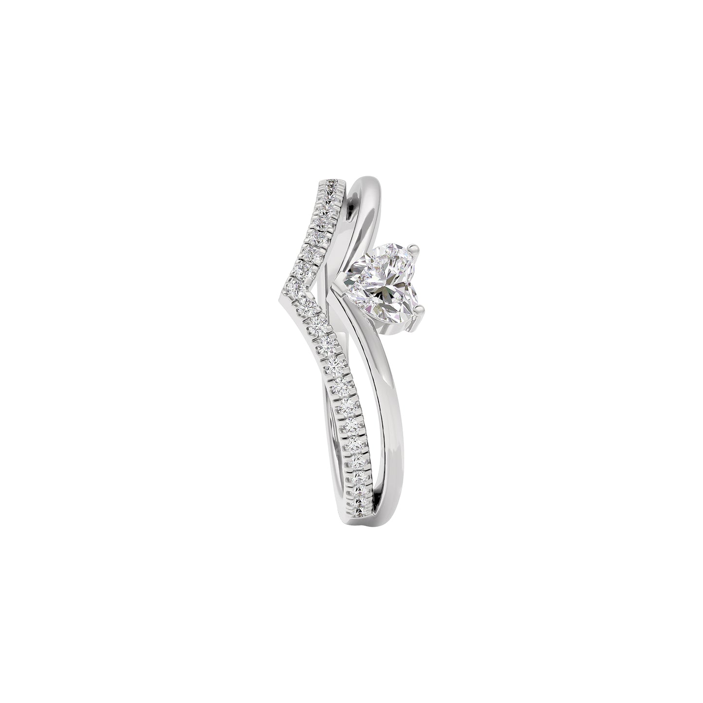 Venus Glow Diamond Ring 18 KT / White Gold / 22