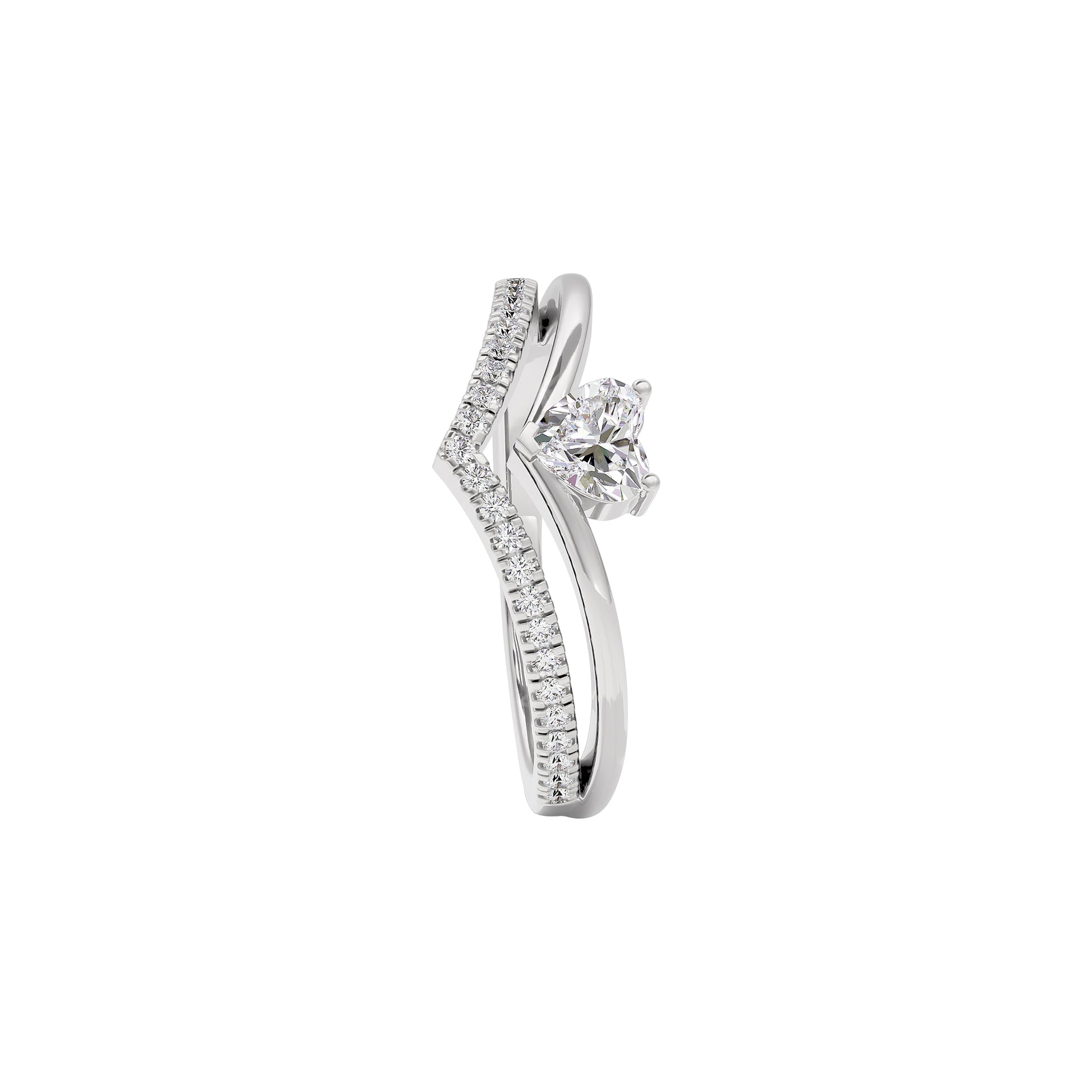 Venus Glow Diamond Ring 18 KT / White Gold / 22