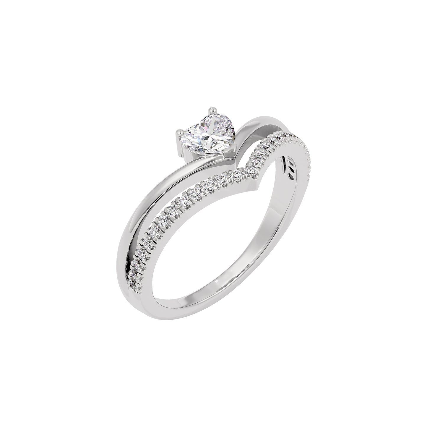 Venus Glow Diamond Ring 18 KT / White Gold / 22