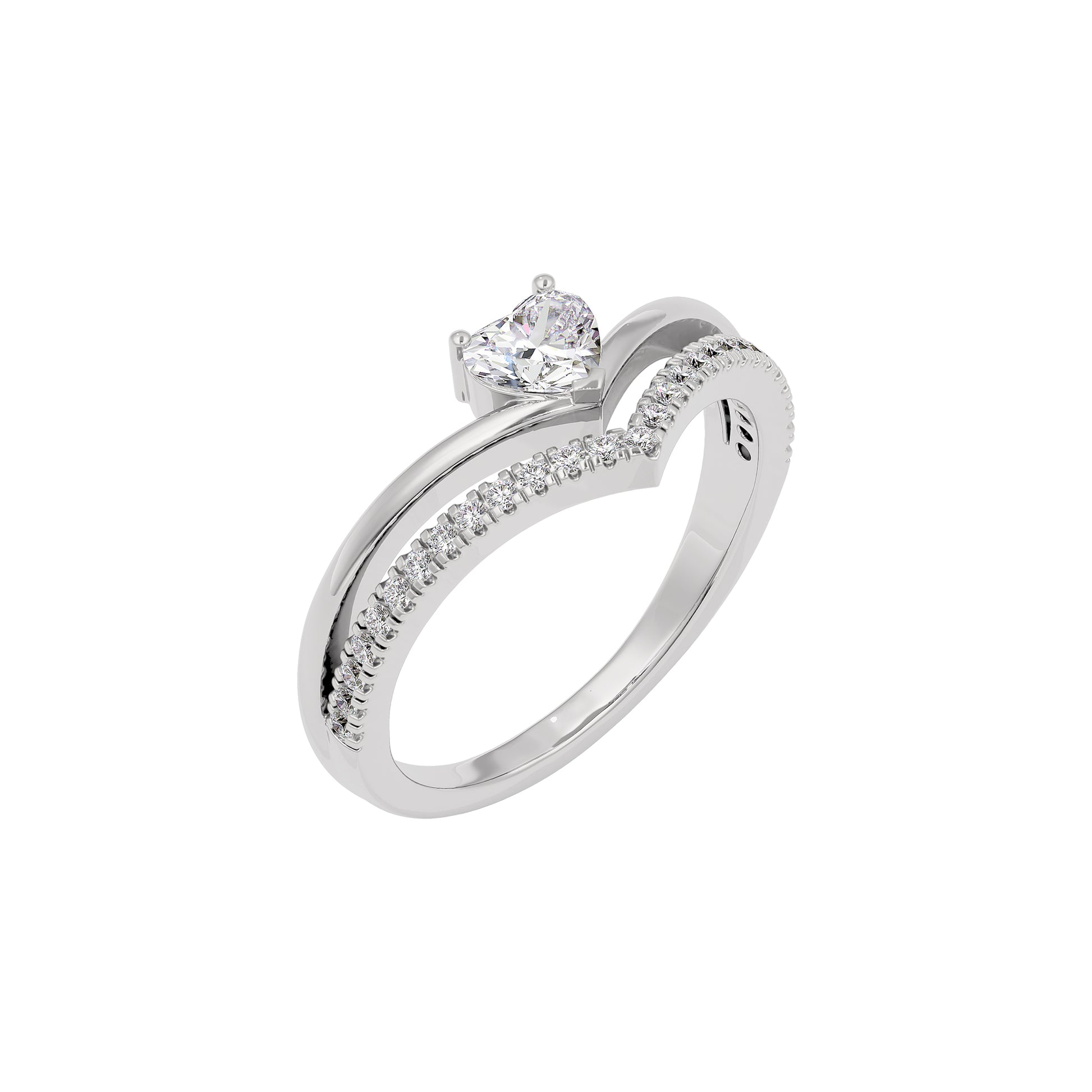 Venus Glow Diamond Ring 18 KT / White Gold / 22