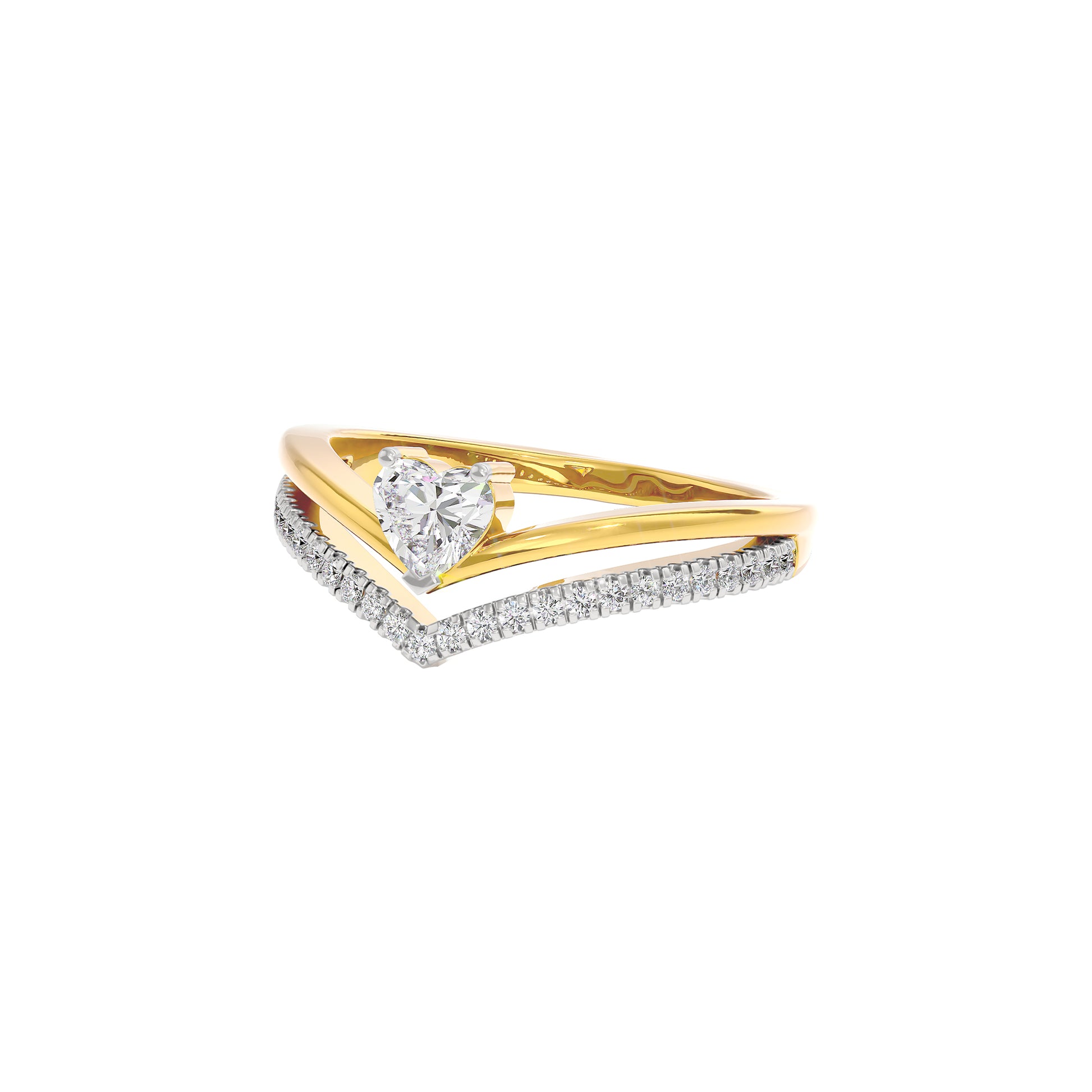Venus Glow Diamond Ring 18 KT / Yellow Gold / 22