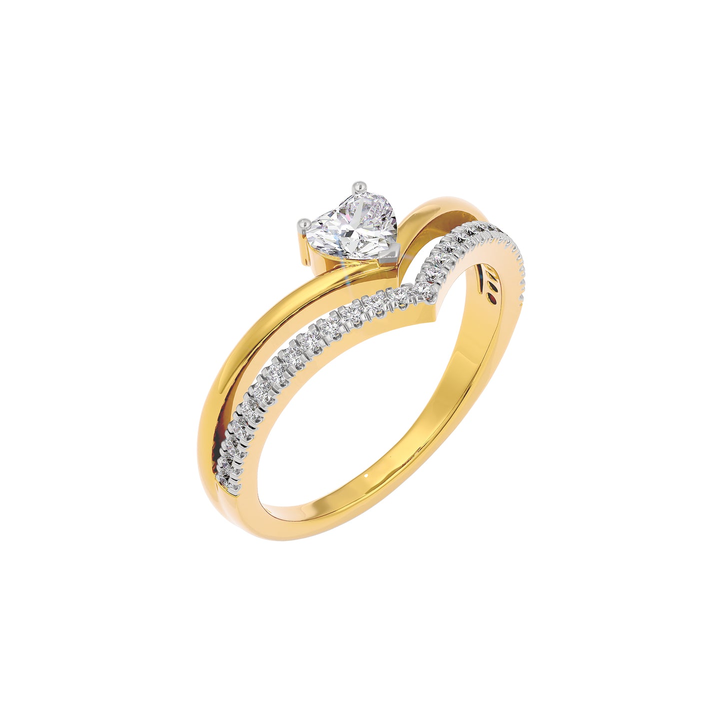 Venus Glow Diamond Ring 18 KT / Yellow Gold / 22