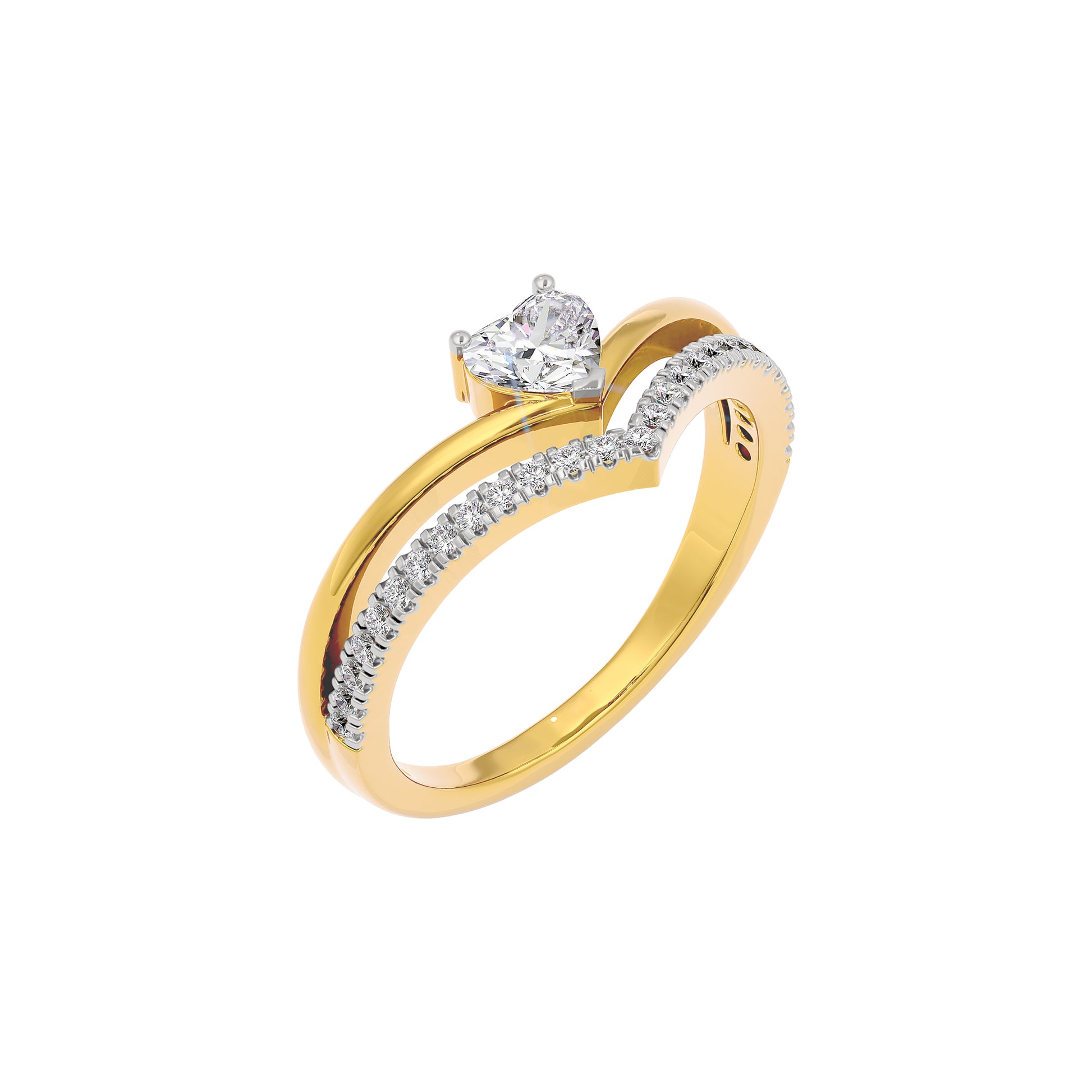 Venus Glow Diamond Ring 18 KT / Yellow Gold / 22