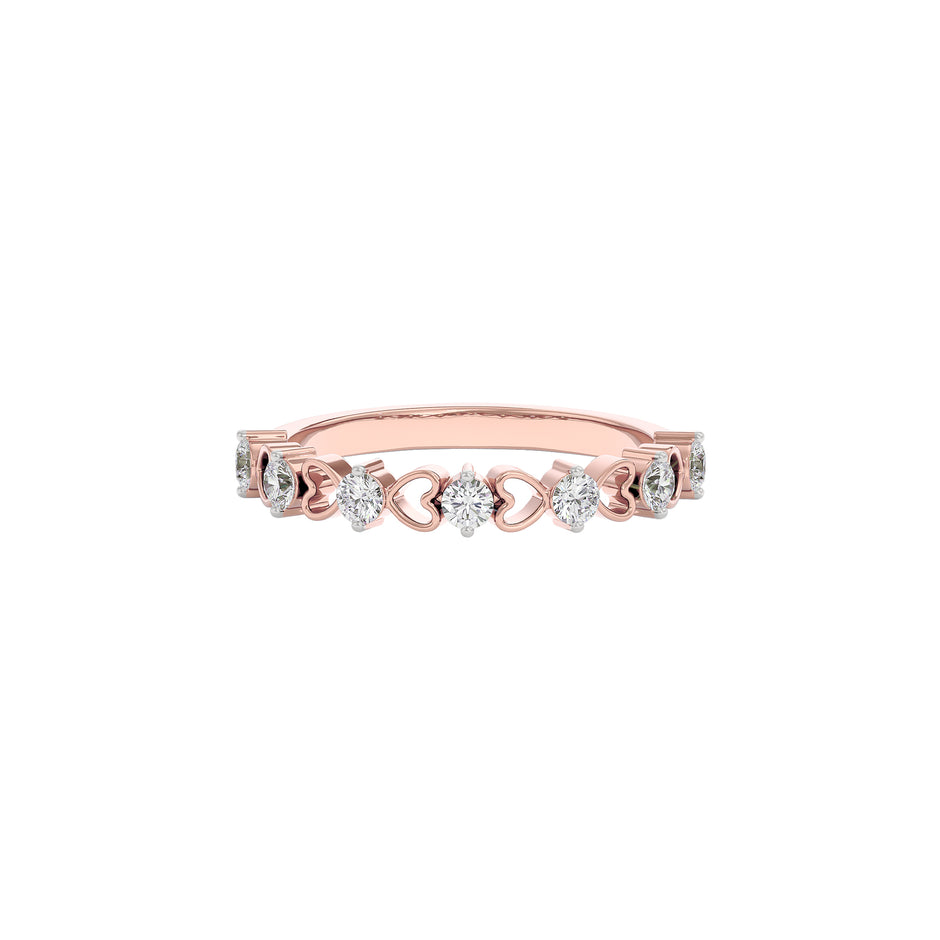 Harmony Glow Diamond Ring 18 KT / Rose Gold / 22