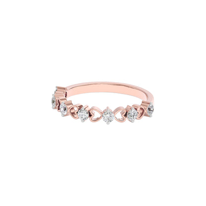 Harmony Glow Diamond Ring 18 KT / Rose Gold / 22