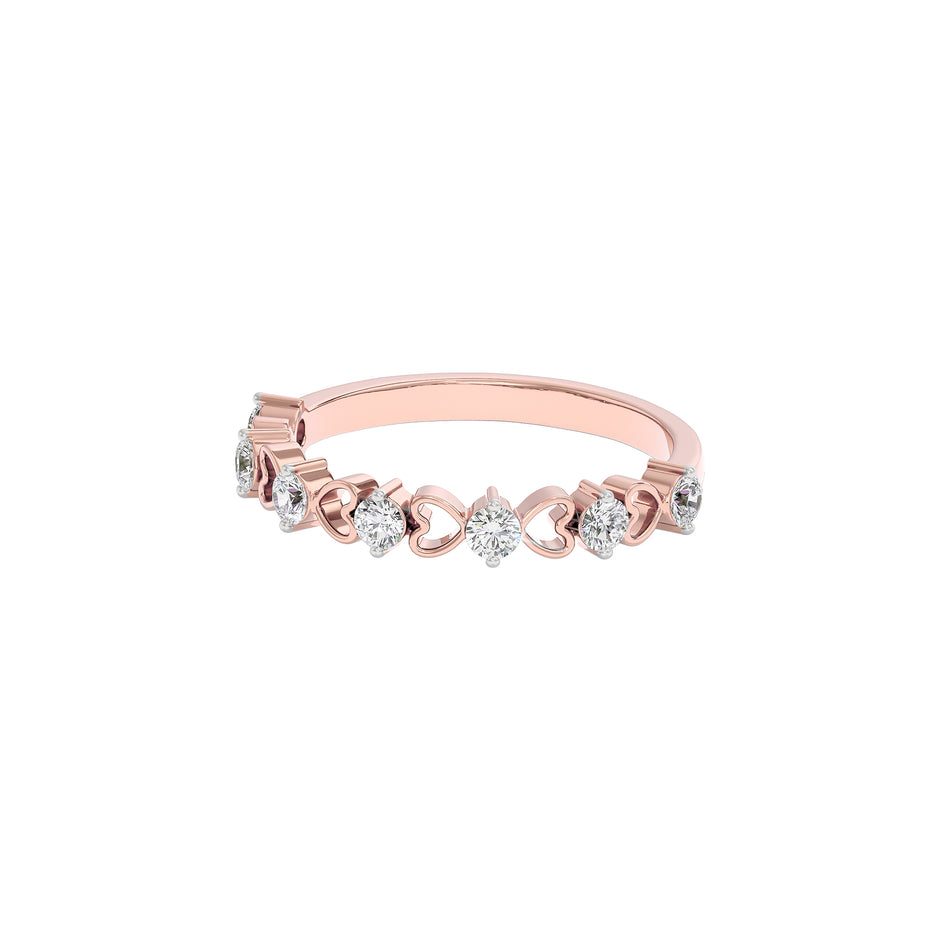 Harmony Glow Diamond Ring 18 KT / Rose Gold / 22